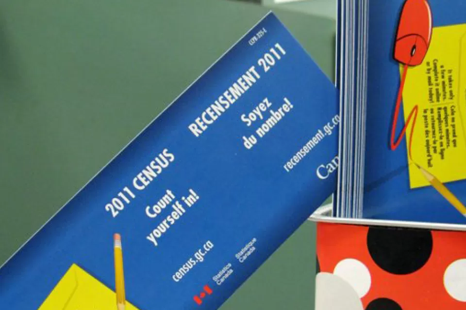 Canada Census Bookmark